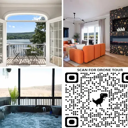 Lakeview Villa, Hot Tub, Firepit, Stunning Cliff Views